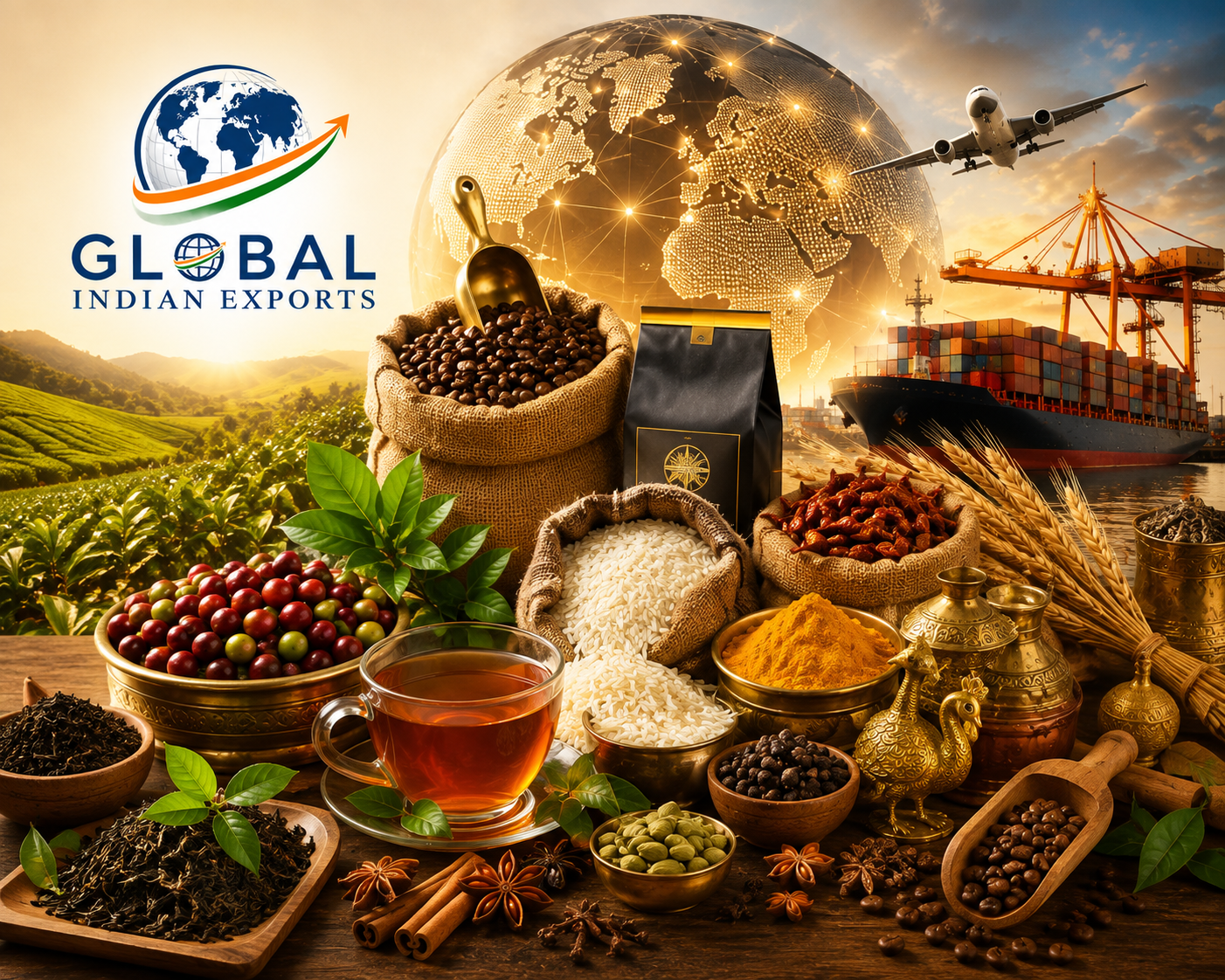 Indian spice market